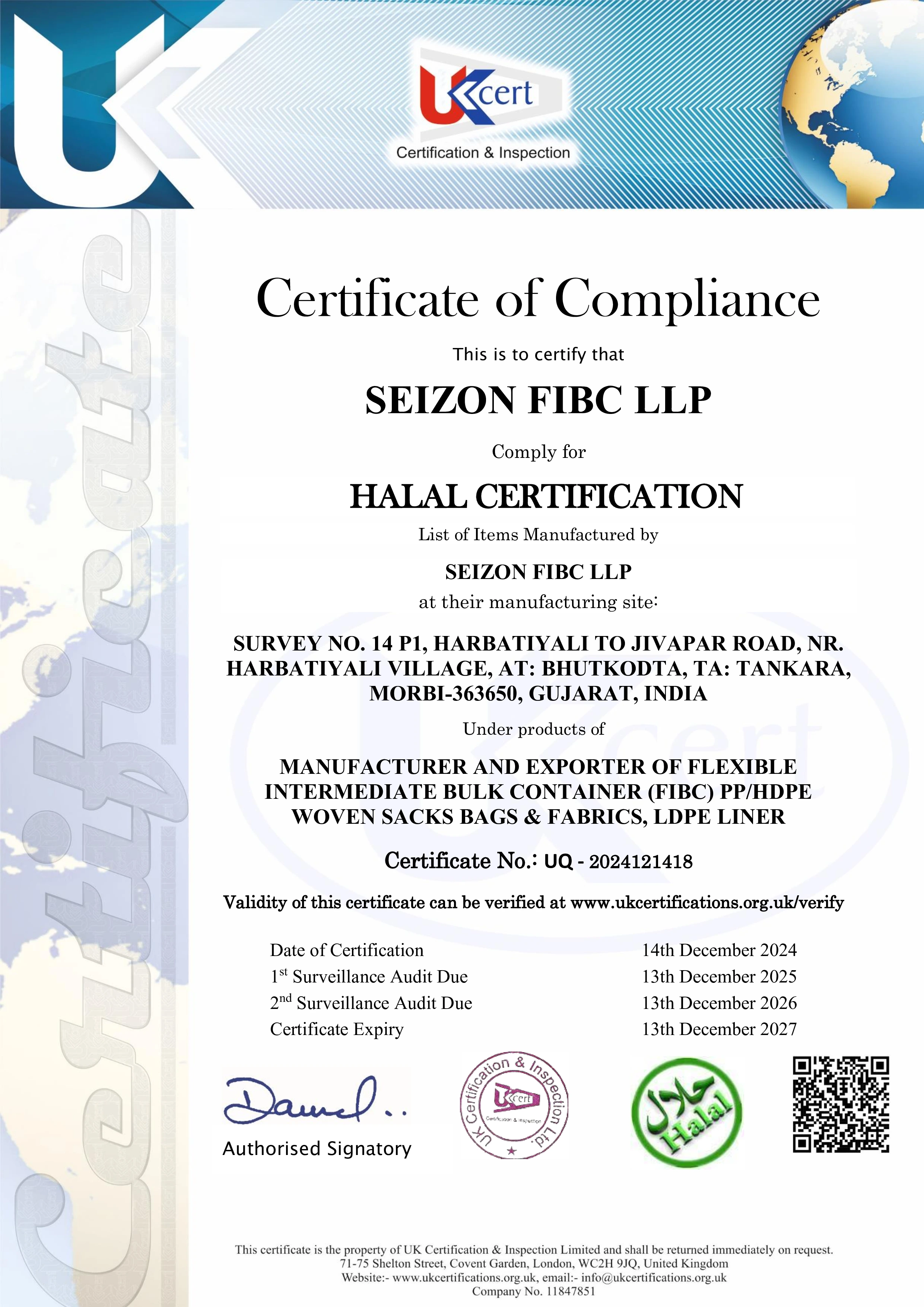 UN Certificate